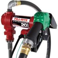 Pompe de transfert de carburant 12 V avec pistolet NTL Industrial