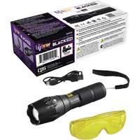UView&reg; Phazer BLACK 395 Rechargeable UV Leak Detection Light NTL Industrial
