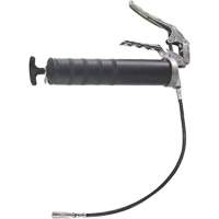 Pistolet &agrave; graisse robuste &agrave; poign&eacute;e pistolet avec rallonge de tuyau flexible, Capacit&eacute; 14 oz NTL Industrial