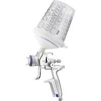 Pistolet de peinture de premi&egrave;re qualit&eacute; 4400?B RP?1,2 SR avec godet RPS 0,3?L, pour les retouches de finitions automobiles, Entr&eacute;e d'air 1/4" NPT, 7,06 pi³/min, Capacit&eacute; 0,3 L, 0,17 psi NTL Industrial