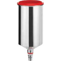 Reusable Aluminium Cup 1.0 l with QCC without Fine Thread NTL Industrial