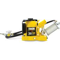 Cric bouteille de s&eacute;rie Pro "Shorty", 20 tonne(s), Air comprim&eacute;/hydraulique, 12-5/8" Hauteur &eacute;lev&eacute;e NTL Industrial