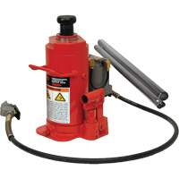 Standard Height Bottle Jack, 12 Ton(s), Air Hydraulic, 19-3/4" Raised Height NTL Industrial