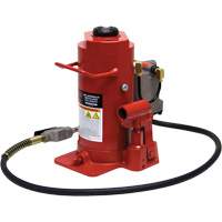 Standard Height Bottle Jack, 20 Ton(s), Air Hydraulic, 20-1/2" Raised Height NTL Industrial