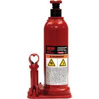 Professional Hydraulic Bottle Jack, 5 Ton(s), 18-7/8" Raised Height NTL Industrial