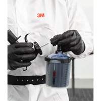 T&ecirc;te fine d'atomiseur de finition &agrave; gravit&eacute; Performance - blanche NTL Industrial