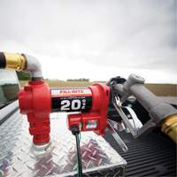 12V DC Fuel Transfer Pump with Nozzle NTL Industrial