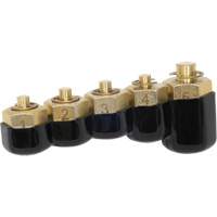 5-Piece Injector Rail Fuel Line Cap Set NTL Industrial