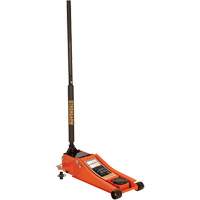 Cric de service &agrave; profil bas avec chandelles de s&eacute;curit&eacute;, 3 tonne(s) Capacit&eacute;, 2-19/20" Abaiss&eacute;e, 19-9/10" &eacute;lev&eacute;e, Hydraulique &agrave; main NTL Industrial