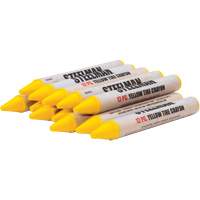 Semi-Permanent Yellow Tire Marking Crayons NTL Industrial