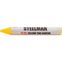 Semi-Permanent Yellow Tire Marking Crayons NTL Industrial