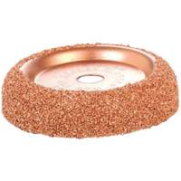 Roue de tamponnage et d'abrasion en carbure de tungst&egrave;ne pour tampon de pneu &agrave; basse vitesse, Diam&egrave;tre 2-3/5", 4,5" lo, 4" la, Hauteur 1,1" NTL Industrial