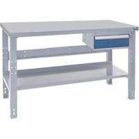 Industrial Duty Workbench, 72" W x 36" D x 34" H, 1000 lbs. Capacity NTL Industrial