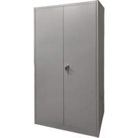 Storage Cabinet, Steel, 4 Shelves, 78" H x 36" W x 24" D, Grey FN426 | NTL Industrial