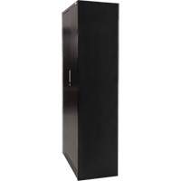 Hi-Boy Storage Cabinet, Steel, 4 Shelves, 72" H x 36" W x 18" D, Black NTL Industrial