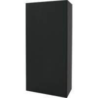 Combination Storage Cabinet, 36" W x 18" D x 72" H, Black NTL Industrial
