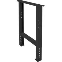 Pattes d'&eacute;tabli pour service industriel, Acier, 24" p x 34" h, Simple NTL Industrial