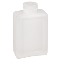 Bouteilles peu encombrantes &agrave; prise facile, Rectangulaire, 64 oz, Plastique NTL Industrial