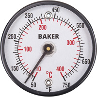 Thermom&egrave;tres de surface, Contact, Analogique, 50-750°F (10-400°C) NTL Industrial