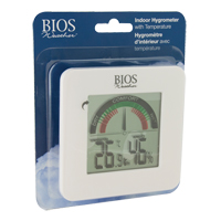 Hygrom&egrave;tres int&eacute;rieurs avec indicateur de confort BIOS, Contact, Num&eacute;rique, -58-158°F (-50-70°C) NTL Industrial