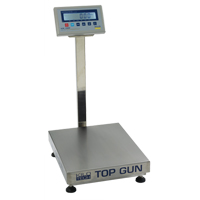 Balances &agrave; plateau &eacute;lectroniques Top Gun, 18" lo x 12" la, Capacit&eacute; de 150 lb NTL Industrial