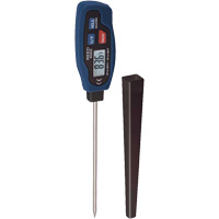 R2222 Stem Thermometer with Calibration Certificate, Contact, Digital, -40-482°F (-40-250°C) NTL Industrial