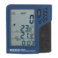 Carbon Monoxide Monitor with Temperature & Humidity  IB911 | NTL Industrial