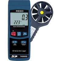 Thermo-Anemometer, Data Logging, 0.4 to 30.0 m/sec Air Velocity Range IC511 | NTL Industrial