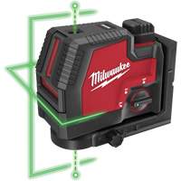 21 Redlithium™ USB Rechargeable Green Cross Line and Plumb Points Laser IC624 | NTL Industrial