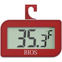 Fridge/Freezer Thermometer, Non-Contact, Digital, -4-122°F (-20-50°C) IC666 | NTL Industrial