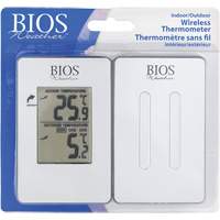 Indoor/Outdoor Wireless Thermometer, Non-Contact, Analogue, 31-158°F (-35-70°C) IC678 | NTL Industrial