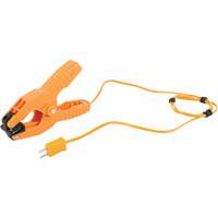 Type K Pipe Clamp Thermocouple Probe, 200 °C (392°F) Max. Temp. IC753 | NTL Industrial