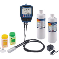 pH/mV Meter with Buffer Solution & Power Adapter Kit IC876 | NTL Industrial
