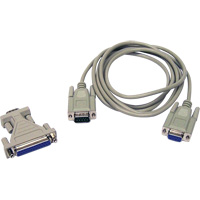 C&acirc;ble d'imprimante PC-TxxP &agrave; neuf broches pour certaines balances et balances d'&eacute;tabli NTL Industrial
