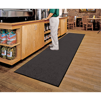 Tapis ColorStar, Essuie-pieds, 3' x 5' x 3/8", Charbon NTL Industrial