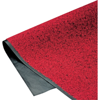Tapis ColorStar, Essuie-pieds, 3' x 5' x 3/8", Rouge/noir NTL Industrial