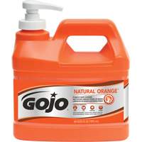 Natural Orange Hand Cleaner, Pumice, 1.89 L, Pump Bottle, Citrus/Orange NTL Industrial