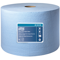 Chiffons jumbo en rouleau, Tout usage, 12" lo x 12" la NTL Industrial