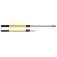 Hygen Quick Connect Short Handle, Aluminum, Quick-Connect Tip, 2" Diameter, 40" Length NTL Industrial