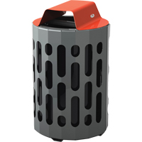 R&eacute;cipients &agrave; d&eacute;chets 2020 Stingray, M&eacute;tal, 42 gal. US NTL Industrial