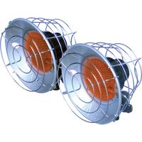 Sun Blast<sup>®</sup> Double Tank-Top Heater, Radiant Heat, Propane, 30000 BTU/H JG967 | NTL Industrial