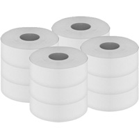 Pro Select Toilet Paper, Jumbo Roll, 2 Ply, 500' Length, White NTL Industrial