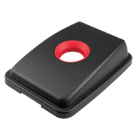 Waste Classification - Lid, Open Lid, Plastic, Fits Container Size: 17-1/4" x 12-1/2" NTL Industrial