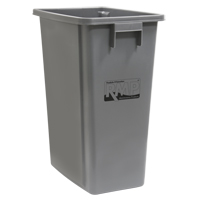 Recycling & Garbage Bin, Plastic, 16 US gal. NTL Industrial