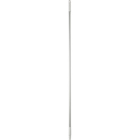 Handle, Broom/Scraper/Squeegee, White, Standard, 59" L NTL Industrial
