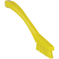 Detail Brush, Stiff Bristles, 8" Long, Yellow NTL Industrial