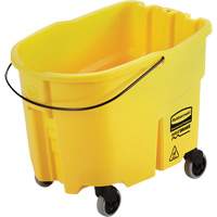 Seau pour vadrouille Wavebrake, Capacit&eacute; de 8.75 gal. US (35 pintes), Jaune NTL Industrial