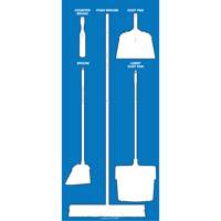 Ultra Aluma-Lite Dry Shadow Board (English Only) NTL Industrial