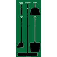 Ultra Aluma-Lite Dry Shadow Board (English Only) NTL Industrial