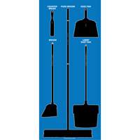 Ultra Aluma-Lite Dry Shadow Board (English Only) NTL Industrial